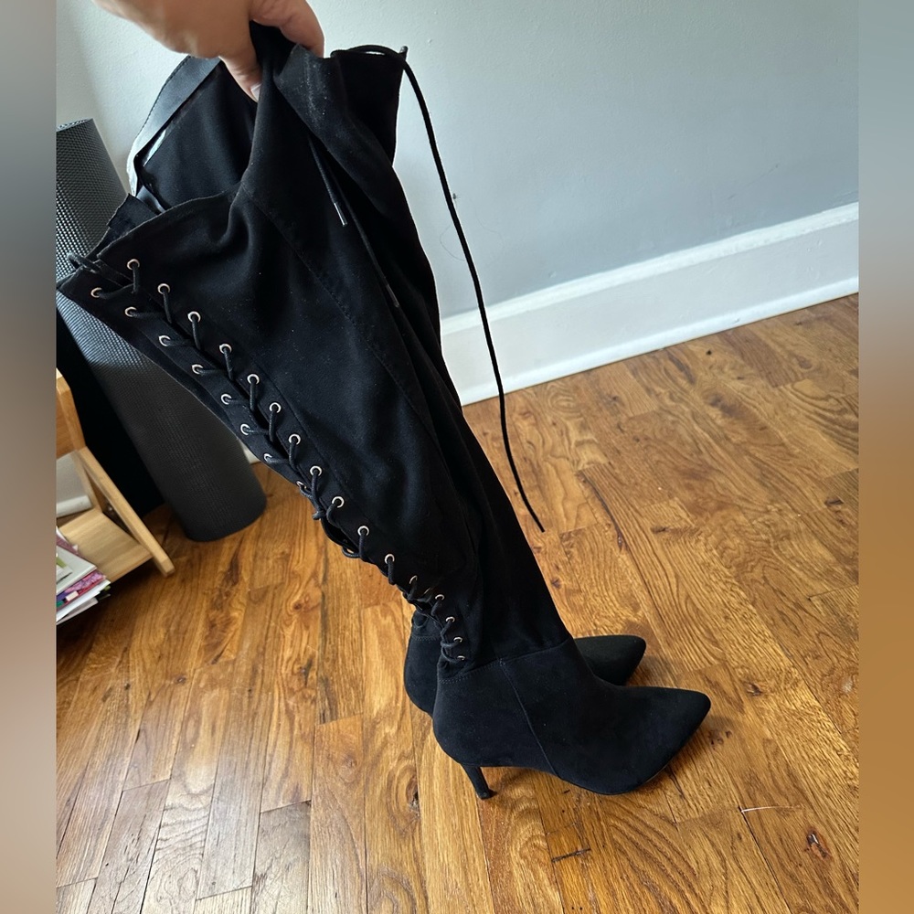 Knee high boots